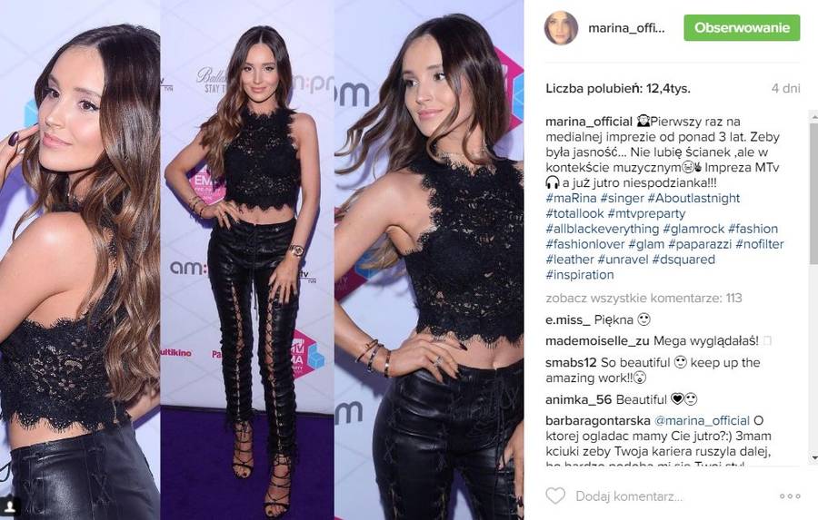 Najpierw marzła w Warszawie Marina, teraz Sara Boruc