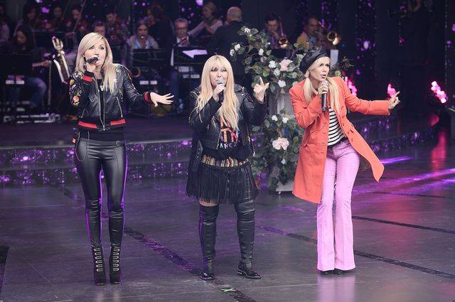 Doda na próbie przed koncertem w Opolu 2017