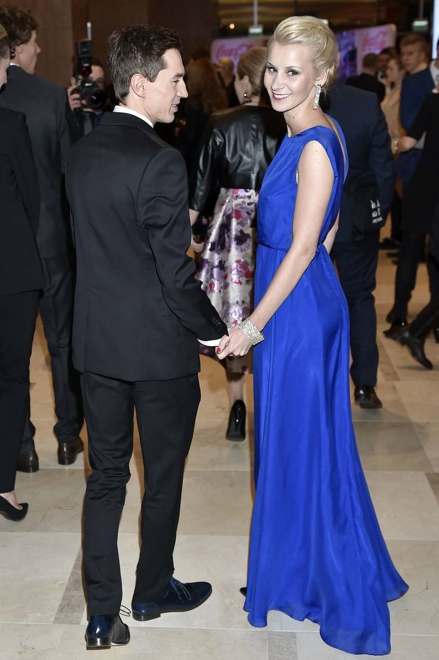 Żona Kamila-Stocha, Ewa Bilan-Stoch u boku męża i na imprezach