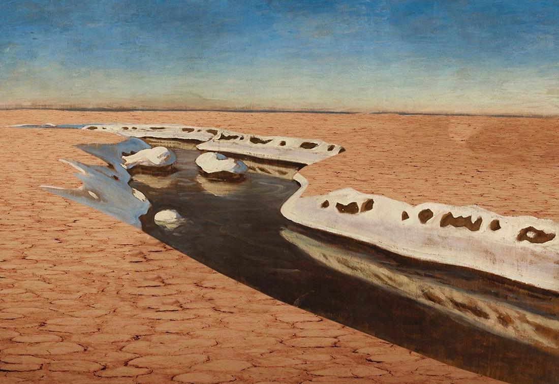 Interpretacja na podstawie obrazu Juliana Fałata, „Pejzaż z Bystrej".