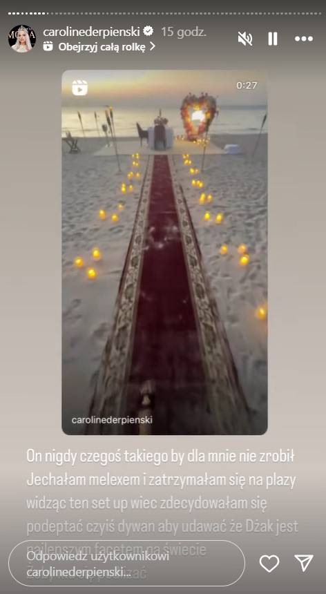 Caroline Derpieński pokazała, jak Jack kazał jej UDAWAĆ bogactwo