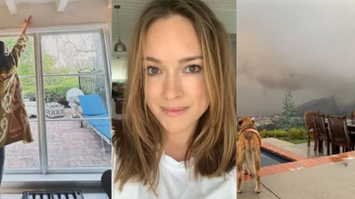 Dom Alicjii Bachledy-Curuś w USA. Marmury, drewno i ten obłędny widok za oknem