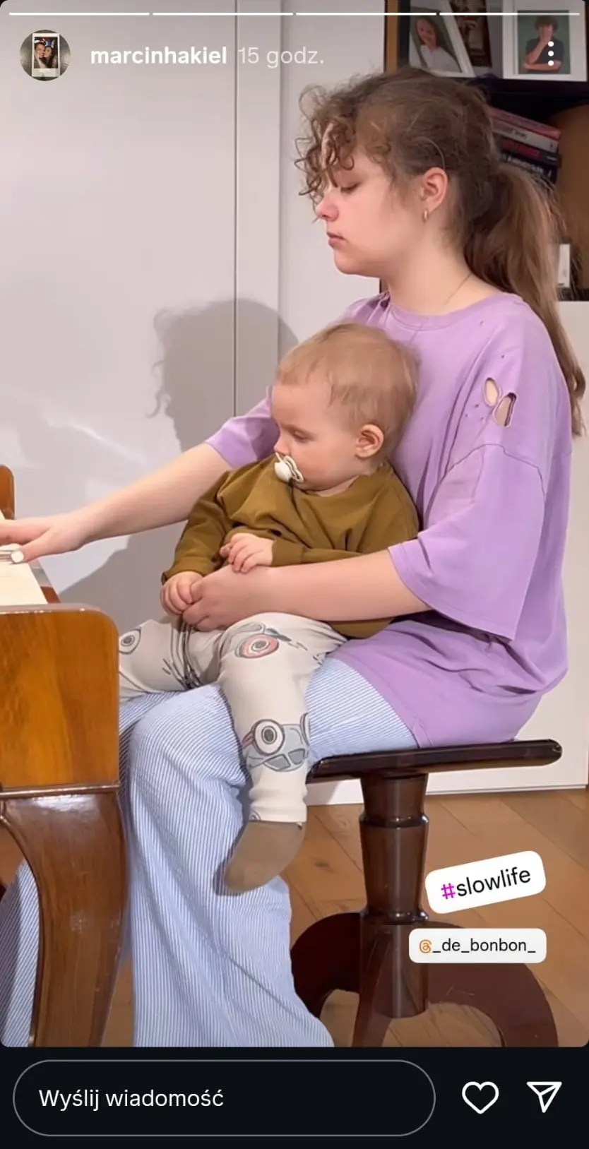 Marcin Hakiel pokazał nastoletnią córkę, fot. Instagram