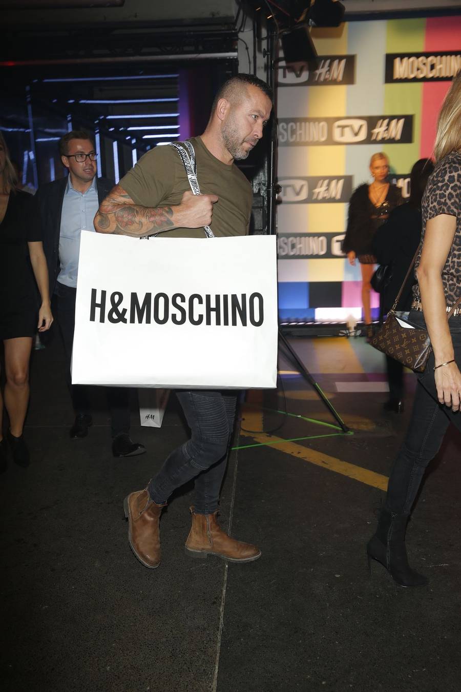 Gwiazdy na pokazie kolekcji Moschino dla HM