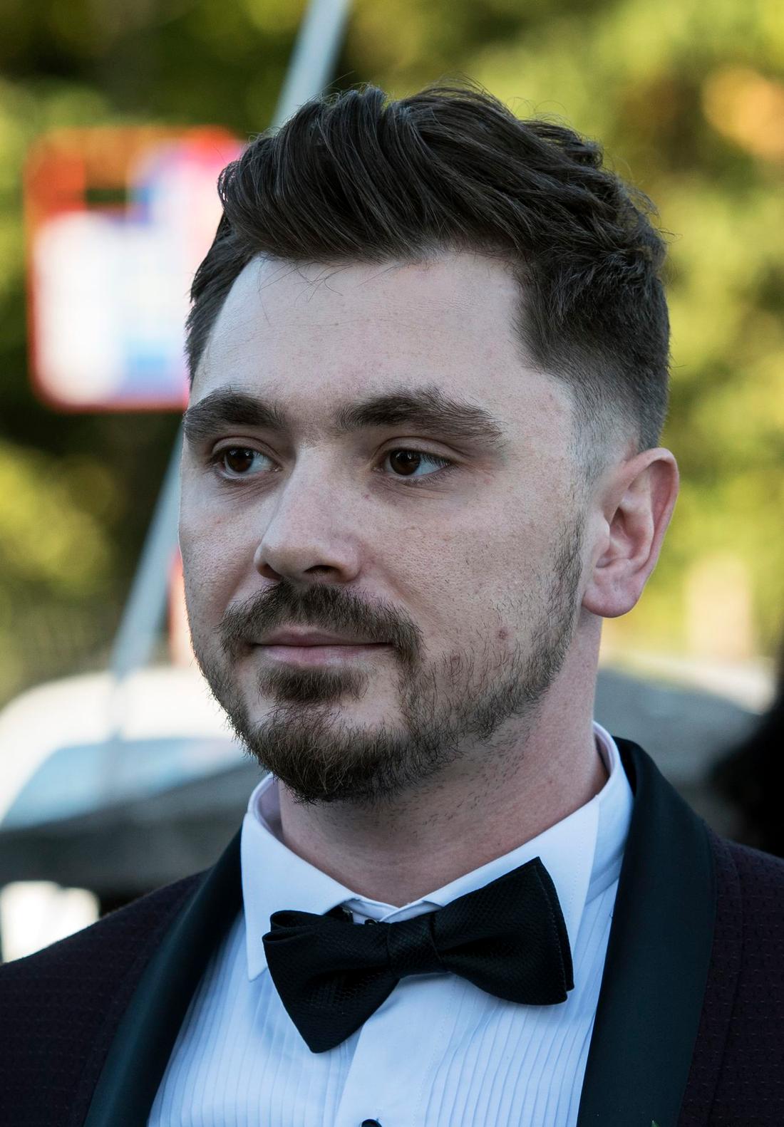 Daniel Martyniuk w dniu ślubu