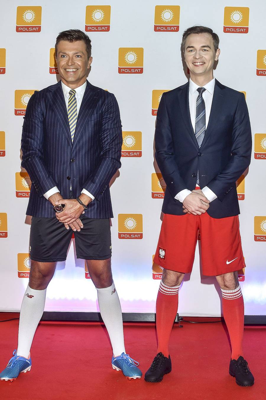 Ramówka Polsatu: Marieta Żukowska w różowej mini, Karolina Szostak od pasa w dół na sportowo (ZDJĘCIA)