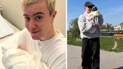 Nowciax po raz pierwszy pokazał twarz dziecka!