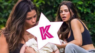 Jenna Dewan z synkiem w parku. To już DUŻY chłopiec!