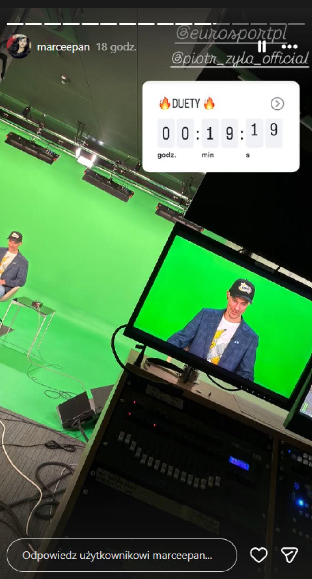 Piotr Żyła, Marcelina Ziętek/Instagram/marceepan