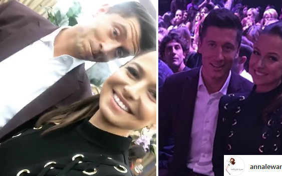 Anna Lewandowska z mężem na pokazie Calzedonii. Pozuje z samą Julią Roberts!