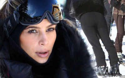 Kim Kardashian na nartach (FOTO)