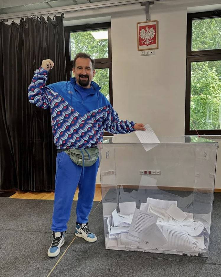 Gwiazdy na wyborach 2025! Antoni Królikowski z córeczką, Justyna Steczkowska, rodzina Rozenek-Majdan (FOTO)