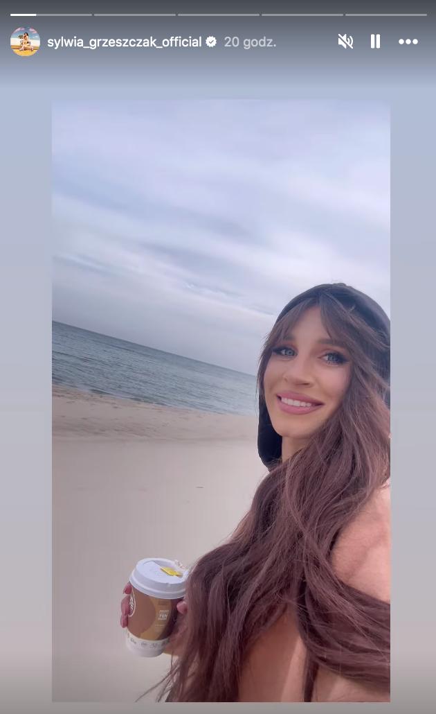 Sylwia Grzeszczak i Maciej Buzała spędzają czas w Jastarni