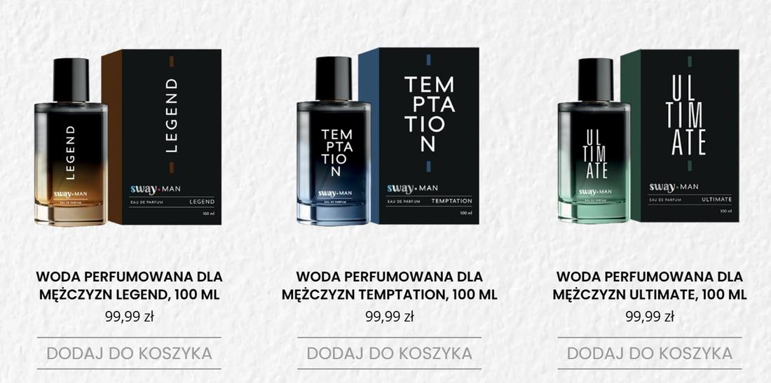 Agnieszka Kaczorowska stworzyła męskie perfumy z myślą o Marcinie Rogacewiczu, fot. swaycosmetics.pl