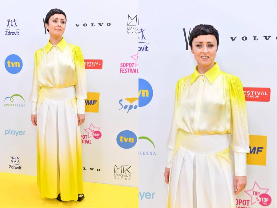 Gwiazdy na Sopot Festival: Beata Kozidrak ZAPOMNIAŁA SPODNI, Julia Wieniawa niczym Barbie (ZDJĘCIA)