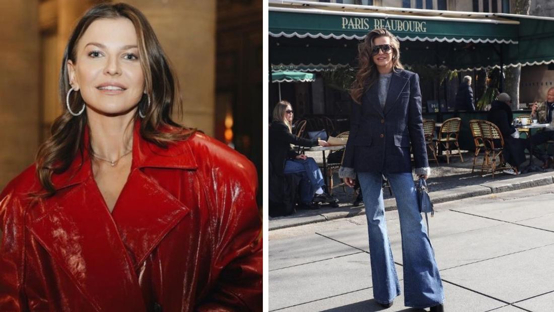 Anna Lewandowska na Paris Fashion Week