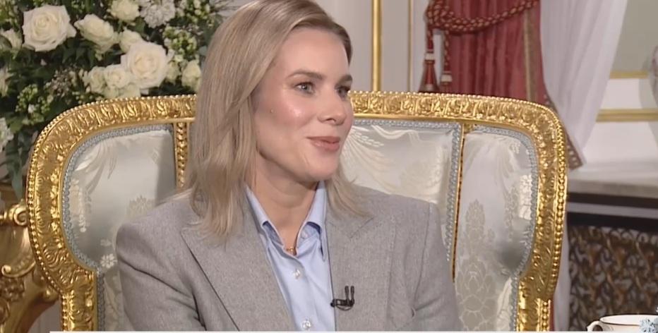 Marta Nawrocka, fot.: screen TVN24