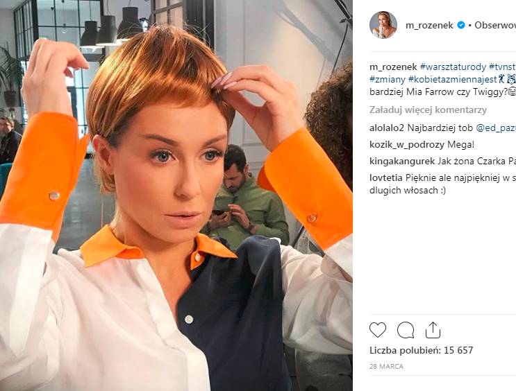 Wszystkie fryzury Małgorzaty Rozenek