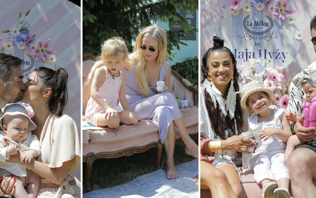 Gwiazdy z dziećmi na przyjęciu Mai Hyży: Anna Skura z 5-letnią Melody, ależ wyrosła córka Alżbety Lenskiej…