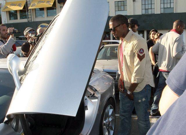 Kanye West w czasach, gdy spotykał się z Amber Rose