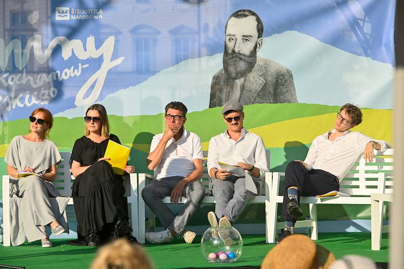 Aktorzy na imieninach Jana Kochanowskiego. Po 2 latach Magdalena Walach pojawiła się publicznie