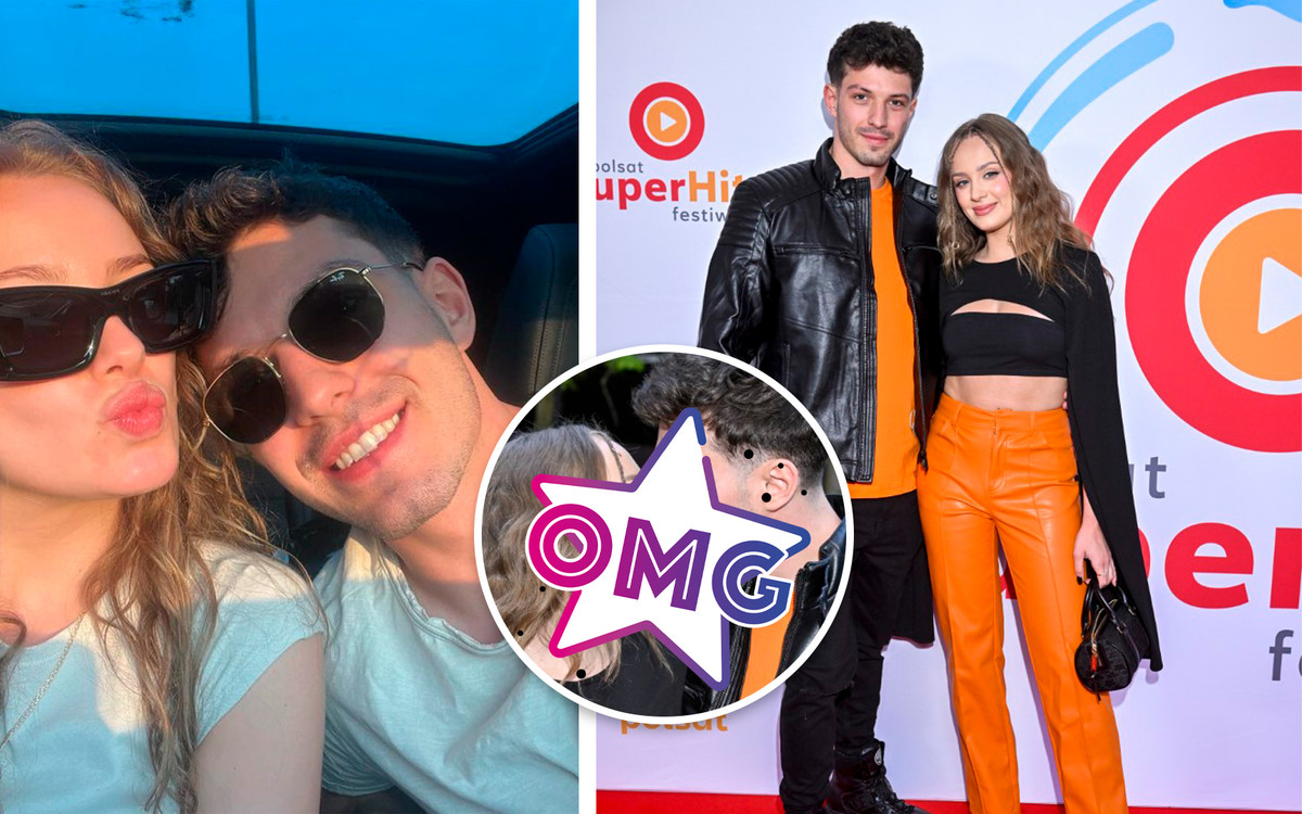 Wiktoria Gąsiewska i Jasper Sołtysiewicz CAŁUJĄ SIĘ na ściance w dopasowanych strojach! (ZDJĘCIA)