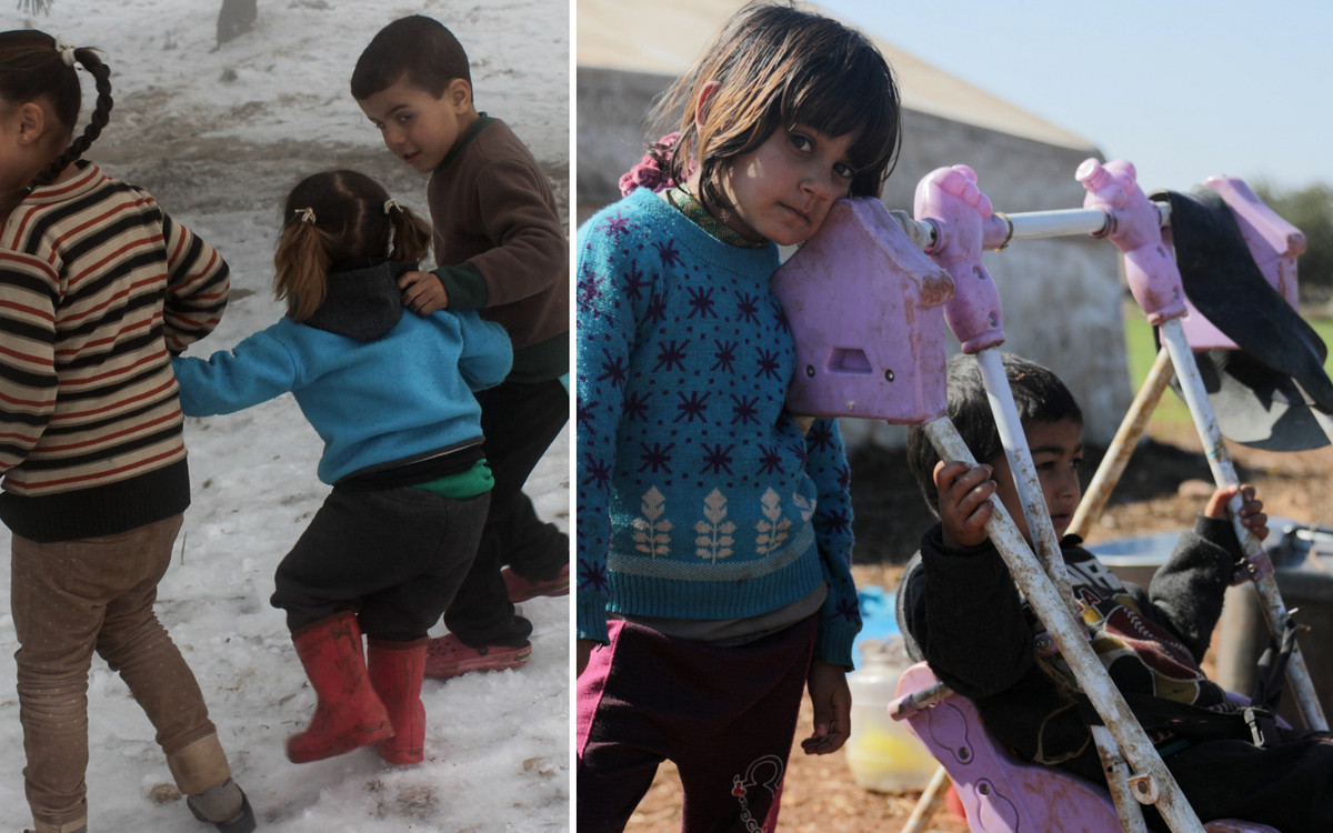 UNICEF: Pół miliona dzieci ucieka przed wojną w Syrii