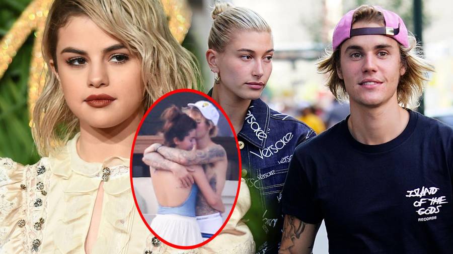 Justin Bieber z Seleną Gomez i z Hailey Baldwin