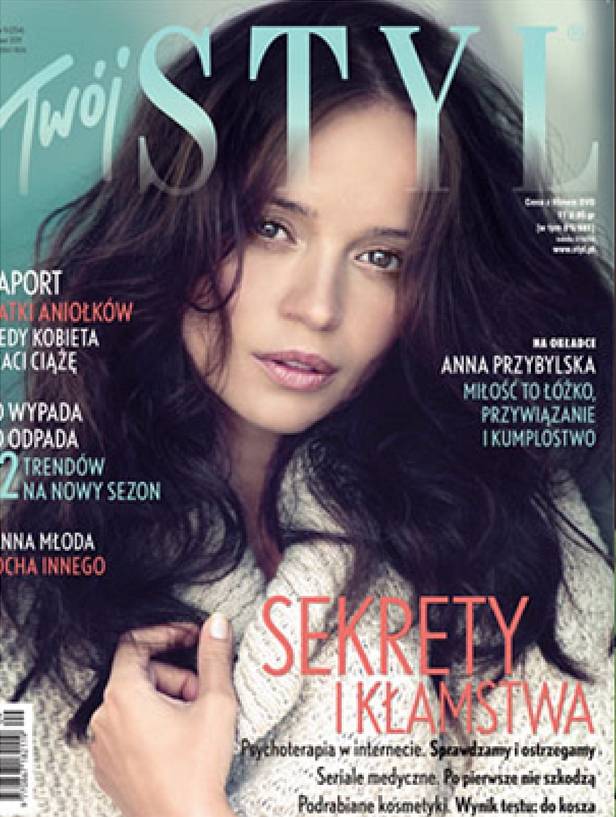 Anna Przybylska na okładkach z dziećmi