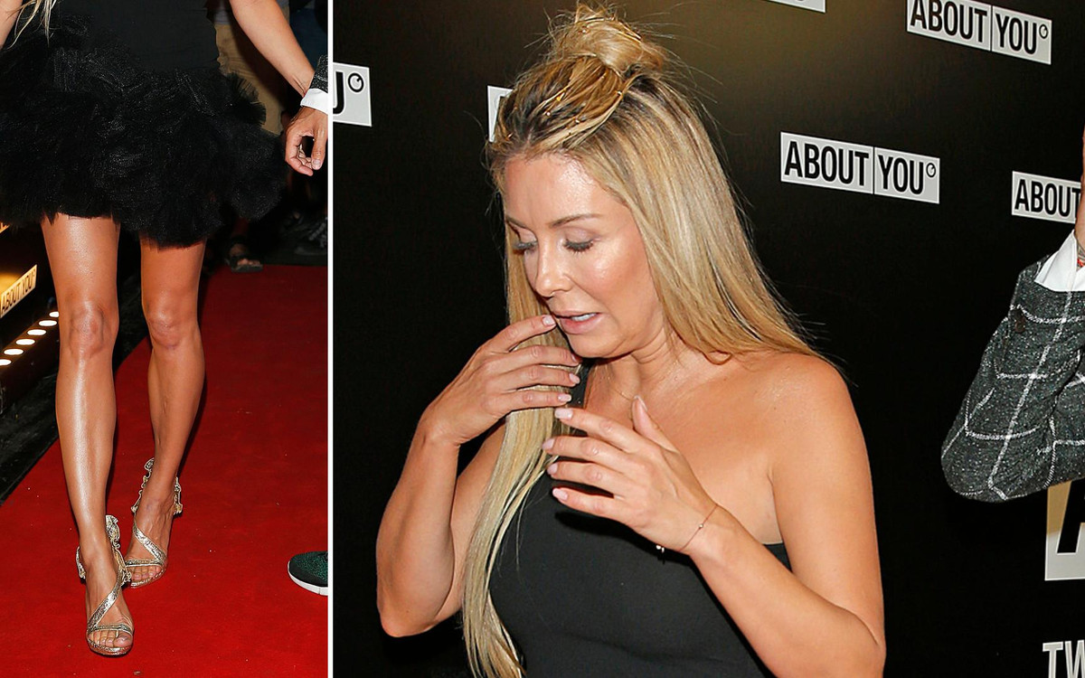 Małgosia Rozenek-Majdan i jej nowe doczepy debiutują na ściance (ZDJĘCIA)