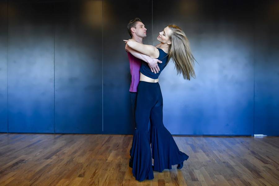 Filip Gurłacz, Agnieszka Kaczorowska, fot. AKPA.