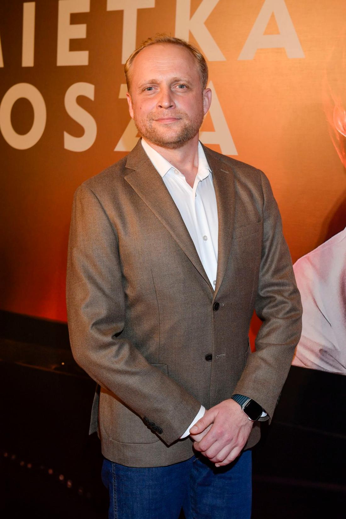 Piotr Adamczyk na ściance