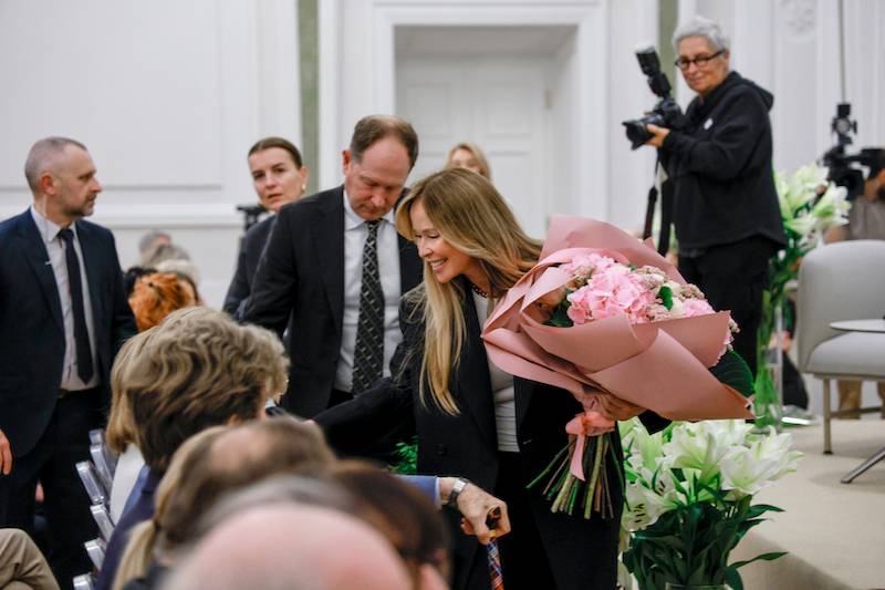 Autorskie spotkanie Jolanty Kwaśniewskiej przyciągnęło tłumy gwiazd: Ślotała, Ścibakówna, Racewicz