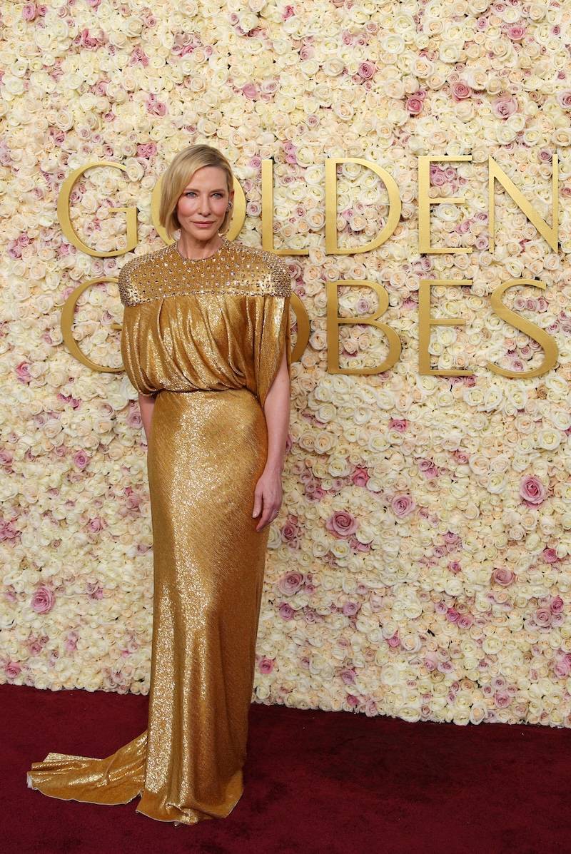 ZŁOTE GLOBY 2025. Miley Cyrus w okularach przeciwsłonecznych, Cate Blanchett cała w złocie, Demi Moore…