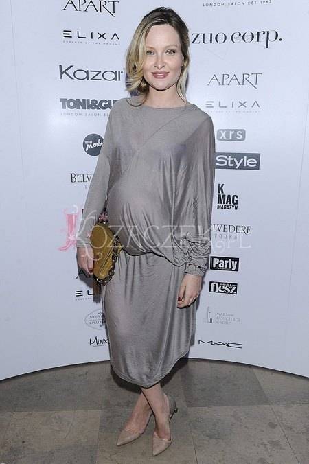 Celebrytki na pokazie Zuo Corp