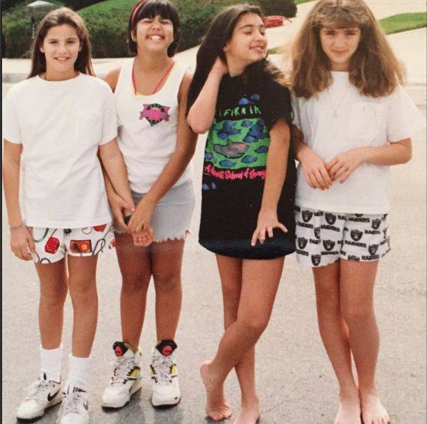 Kim Kardashian w dzieciństwie