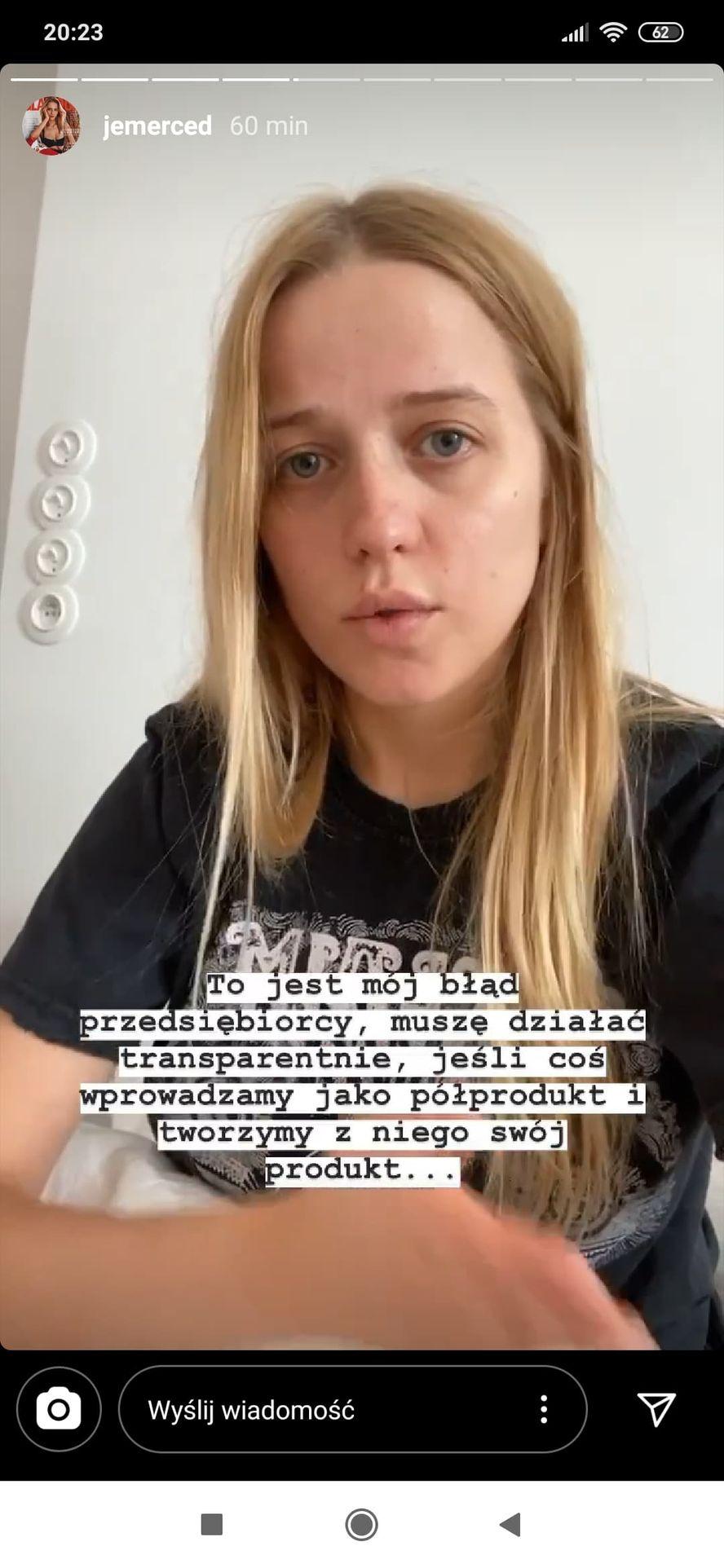 Jessica Mercedes o aferze z marką Veclaim