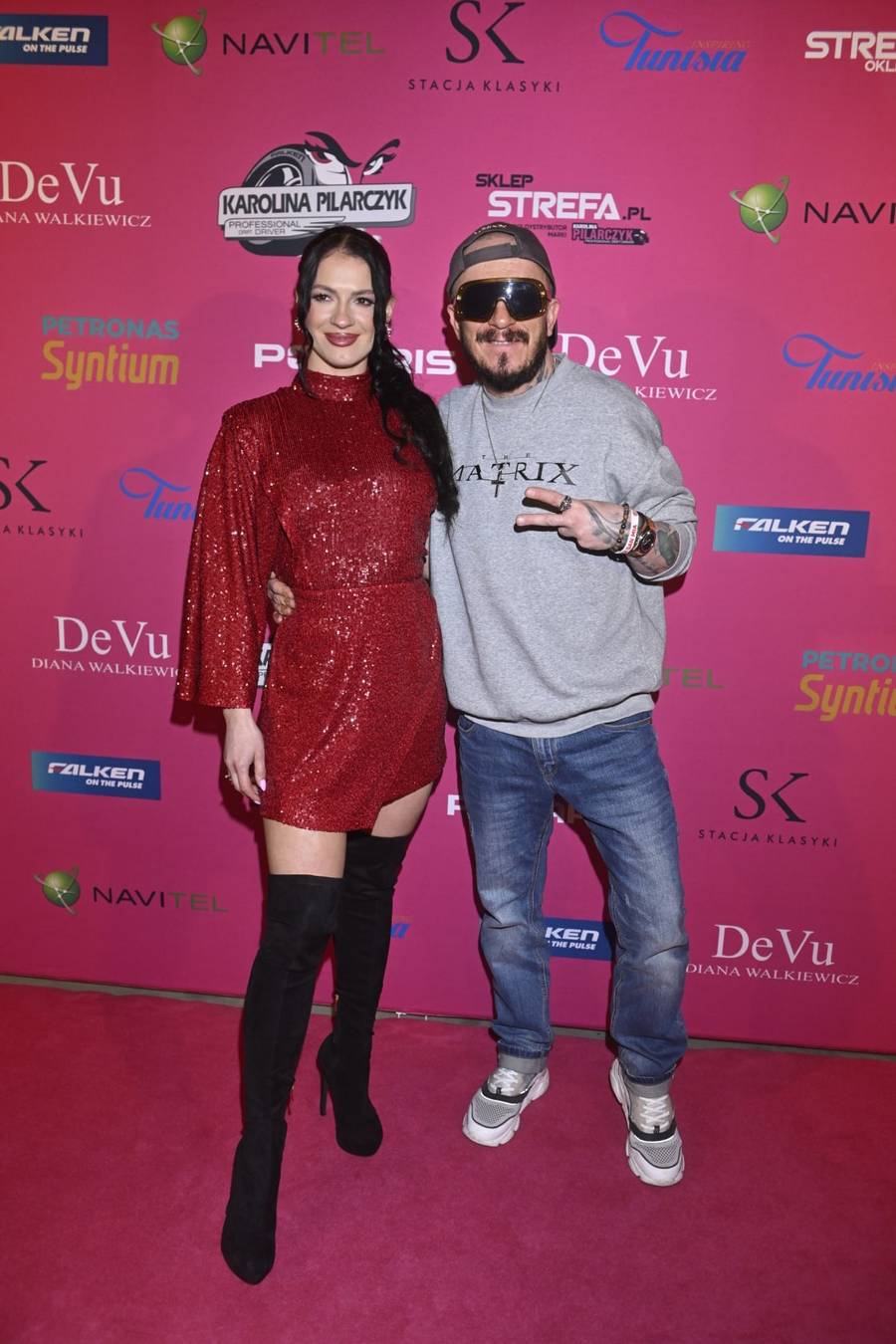 Wielkie Motoryzacyjne Show Karoliny Pilarczyk! Olśniewająca Marta Krupa, Monika Richardson w futrze (FOTO)