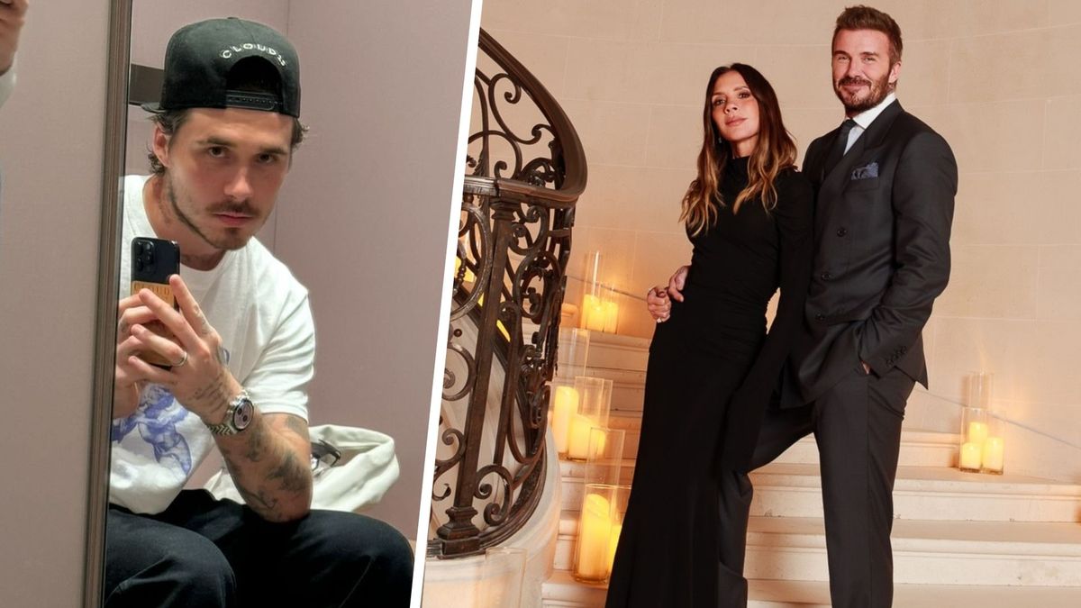 David, Victoria, Brooklyn Beckham fot. Instagram