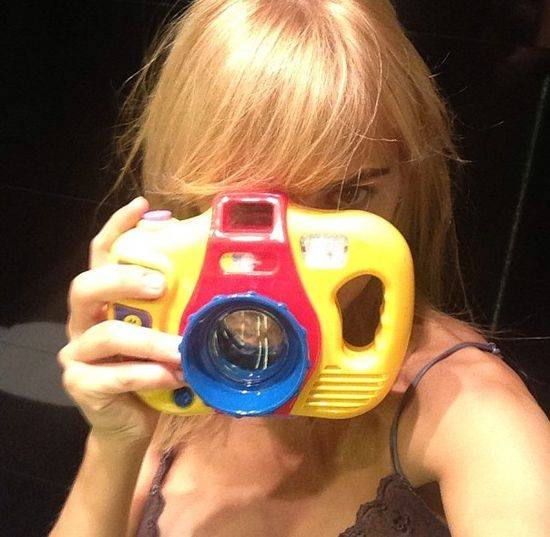 Anna Przybylska na instagramie