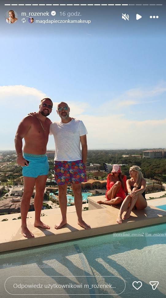 Luksusowa majówka Małgosi Rozenek