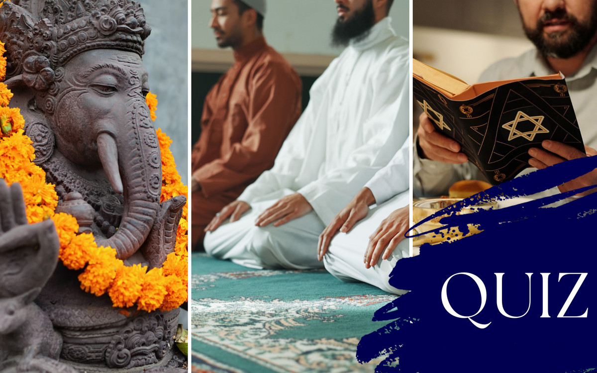 Sprawdź, co wiesz o religiach świata! Od hinduizmu po chrześcijaństwo (QUIZ)