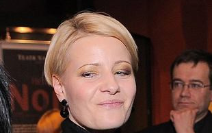 Cała czarna Małgorzata Kożuchowska (FOTO)