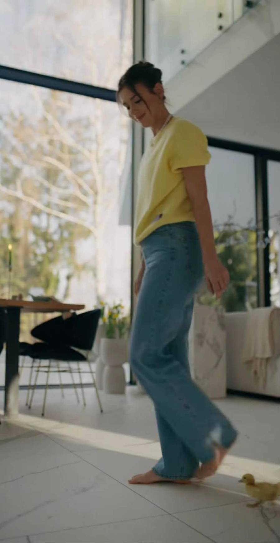 Klaudia Halejcio ozdobiła willę na Wielkanoc