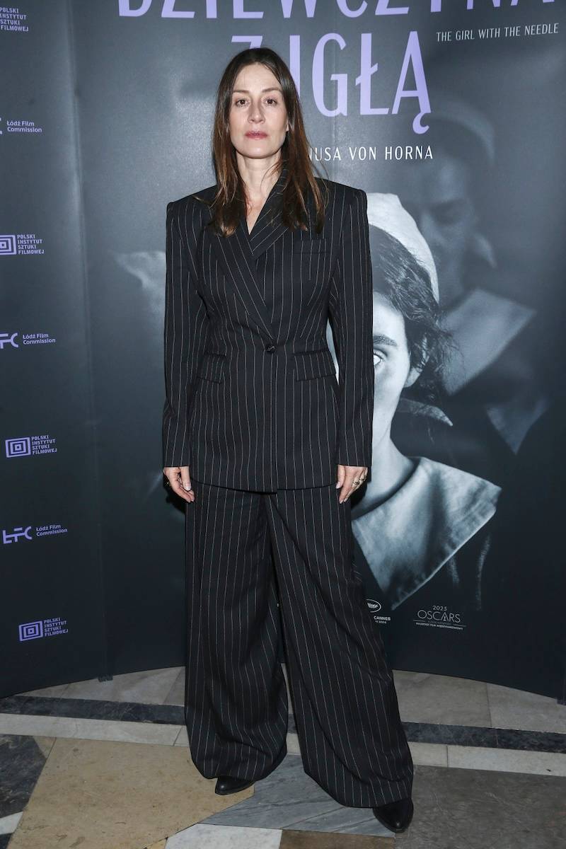 Premiera filmu “Dziewczyna z igłą”. Poważna Maja Ostaszewska i wielu zagranicznych aktorów…