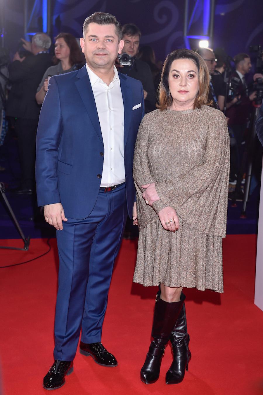 Zenon Martyniuk, Danuta Martyniuk. Fot. Jacek Kurnikowski/AKPA