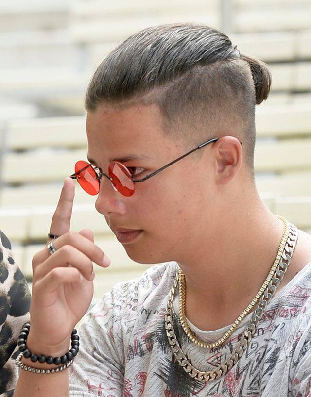 Edyta Górniak na próbie w Opolu z synem Allanem