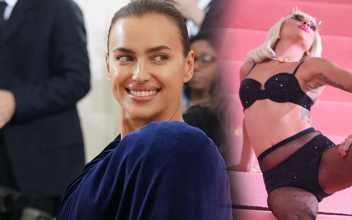 Irina Shayk pokazała klasę, Lady Gaga… no cóż. OTO jak wyglądało spotkanie rywalek na Met Gali