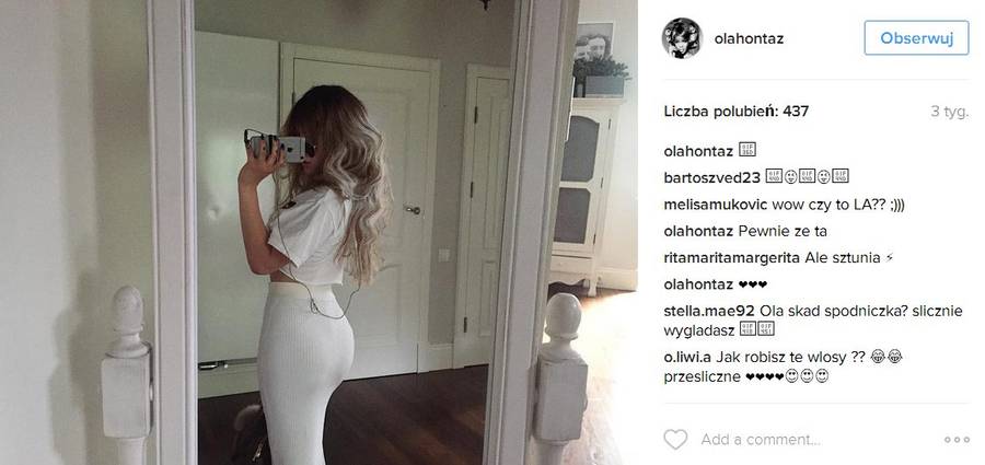 Ola, córka Kasi Kowalskiej, została blondynką