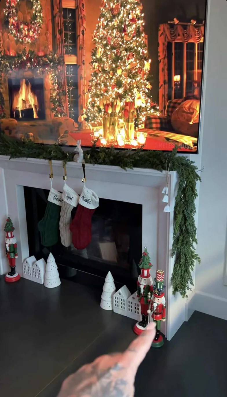 Dom Deynn i Majewskiego udekorowany na święta, fot. Instagram